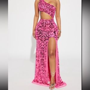 Sequin Maxi Birthday Gown